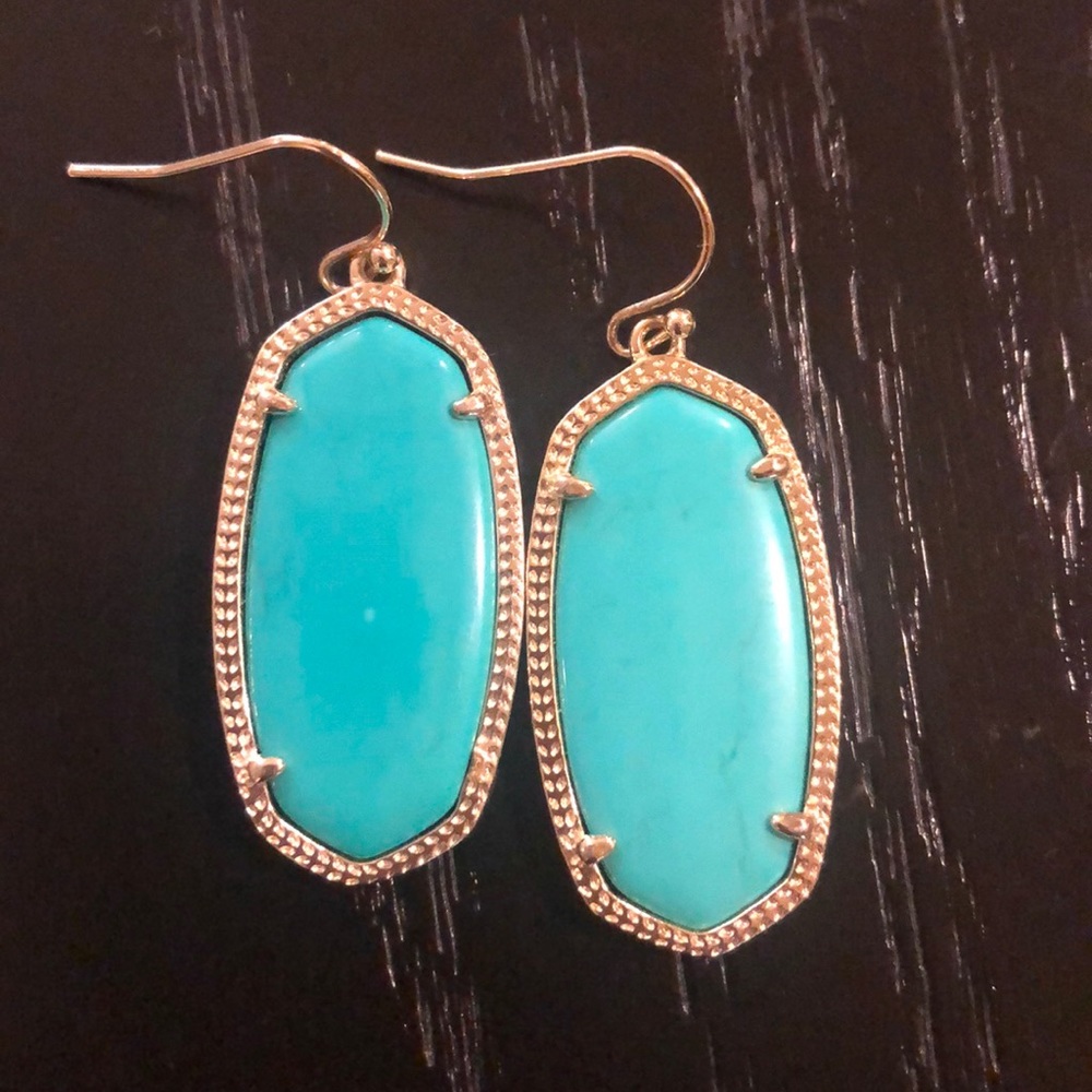 Ella Gold Drop Kendra Scott Earring